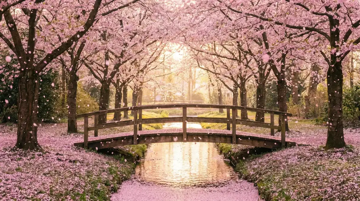 樱花桥畔 - 犬夜叉2国语版全集 唯美风景